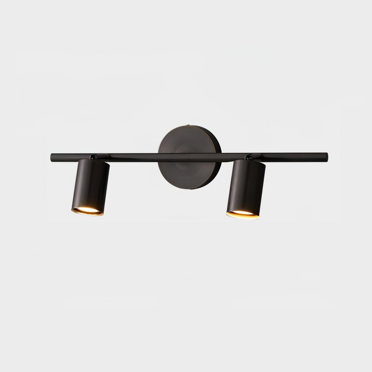 Adjustable Multi-Head Brass Wall Spotlight