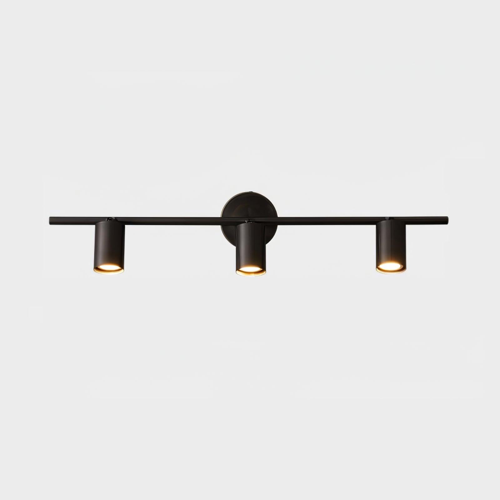 Adjustable Multi-Head Brass Wall Spotlight