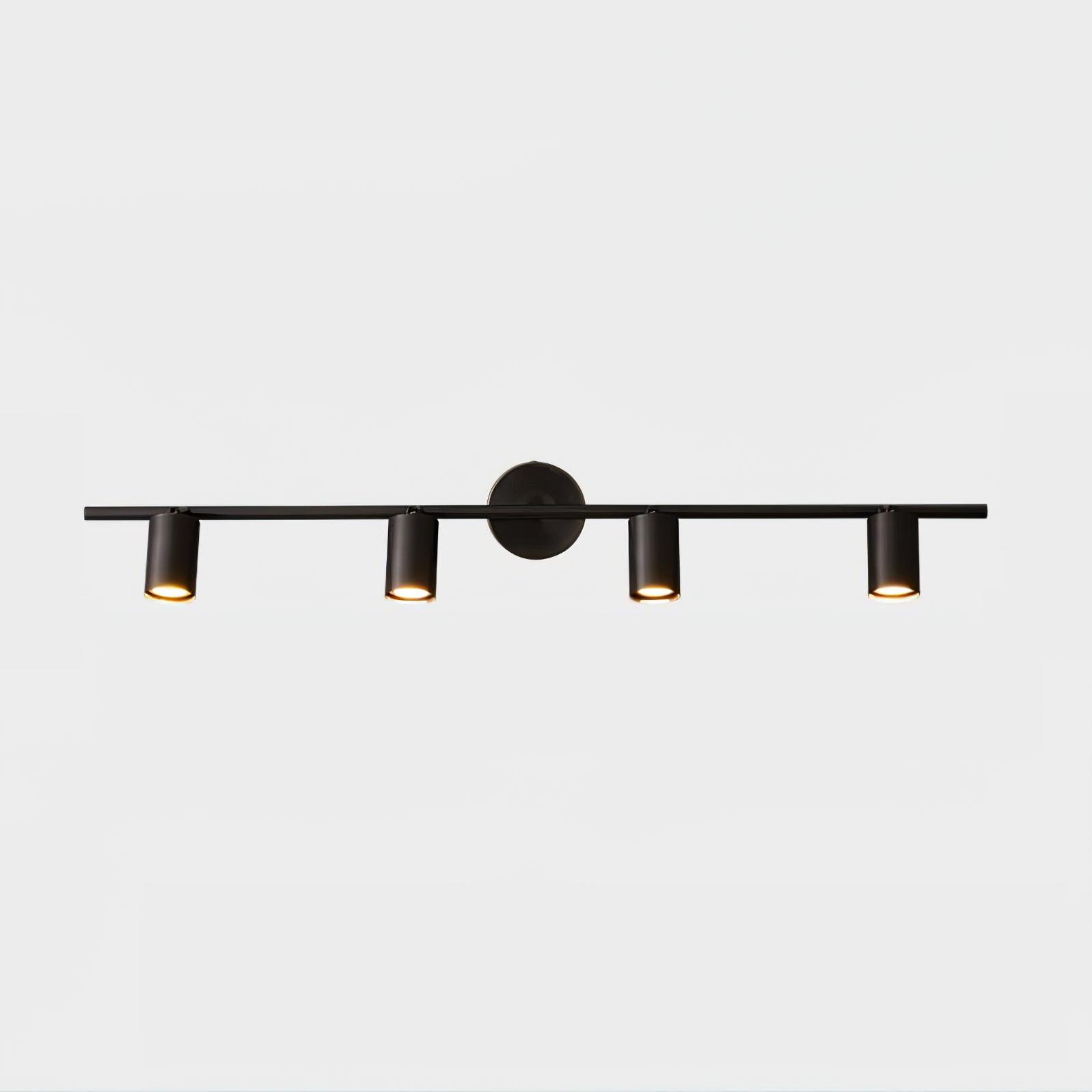 Adjustable Multi-Head Brass Wall Spotlight