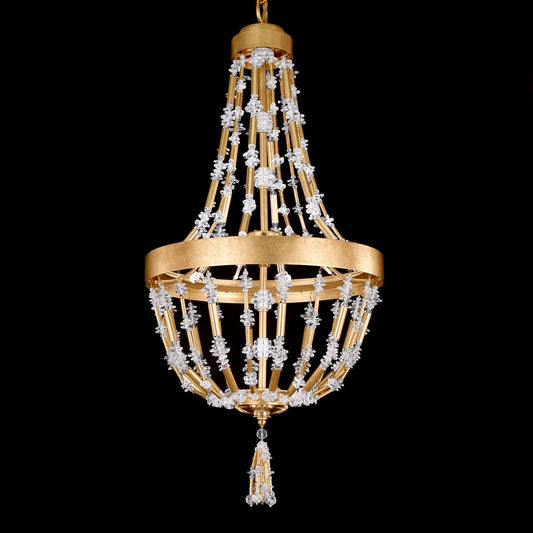 Bali Optic Crystal LED Pendant / Heirloom Gold
