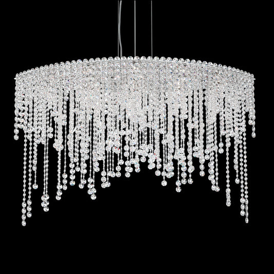 Chantant Crystal Cascade Linear Pendant / Clear Optic Crystal