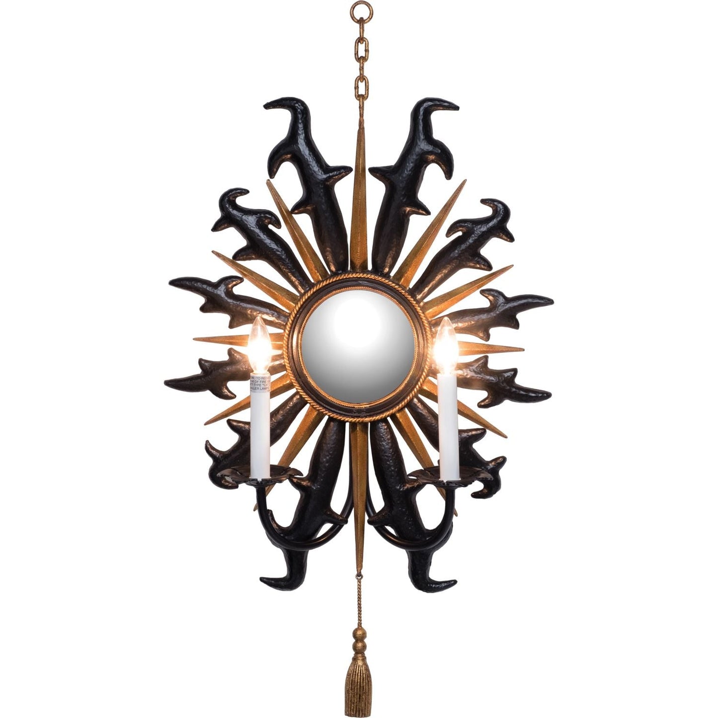 Eclipse Tassel Accent Wall Sconce / Default Title