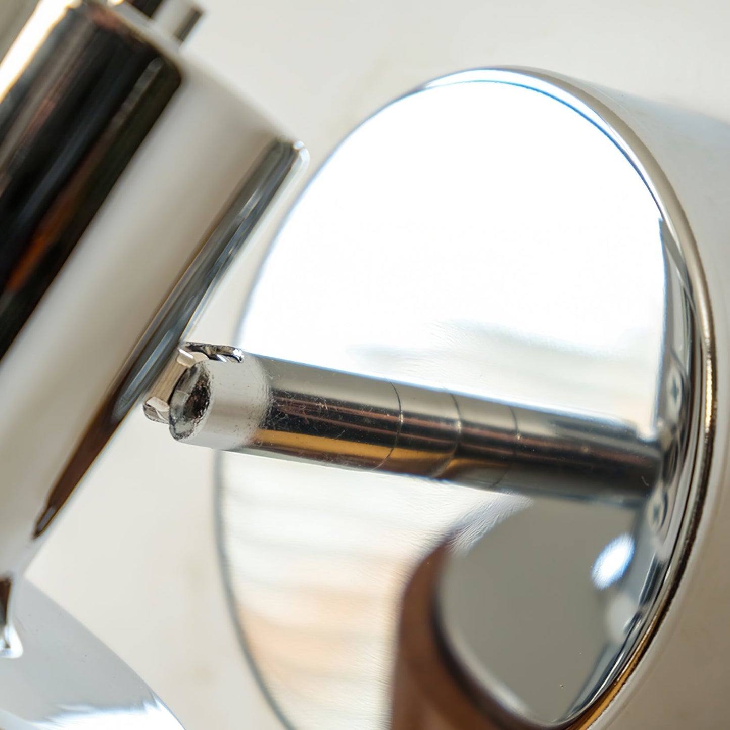 Karry Walnut Adjustable Plug-In Wall Light