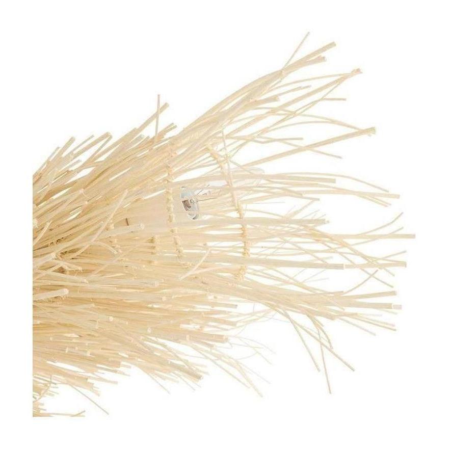 Kauai Bleached Rattan Chandelier