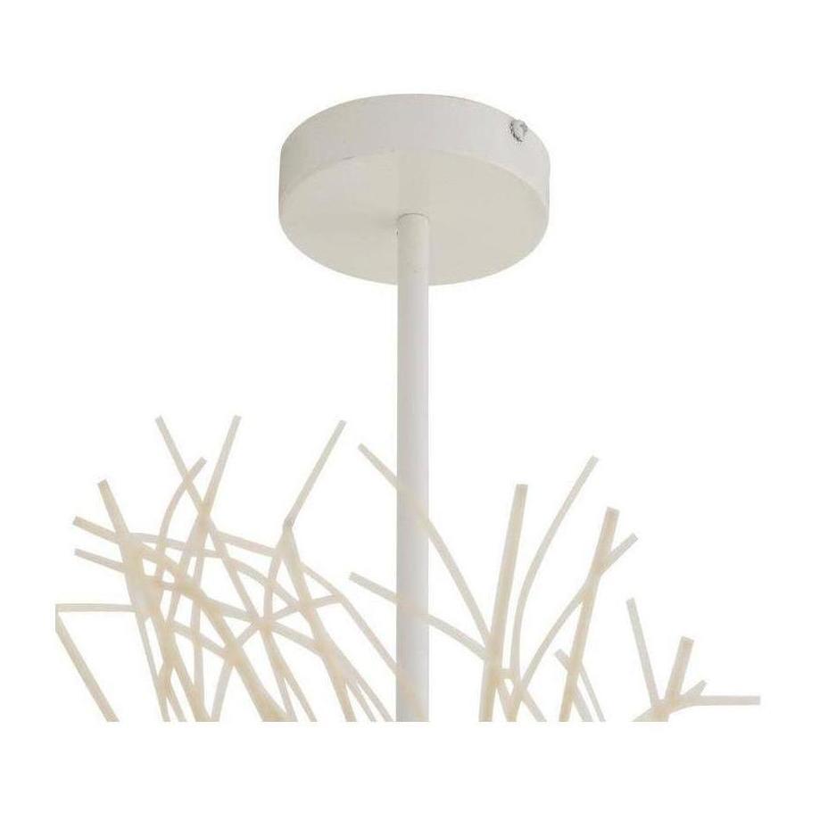 Kauai Bleached Rattan Chandelier