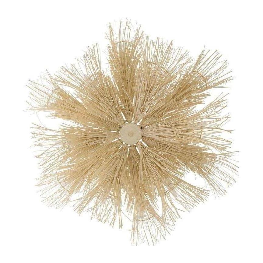 Kauai Bleached Rattan Chandelier
