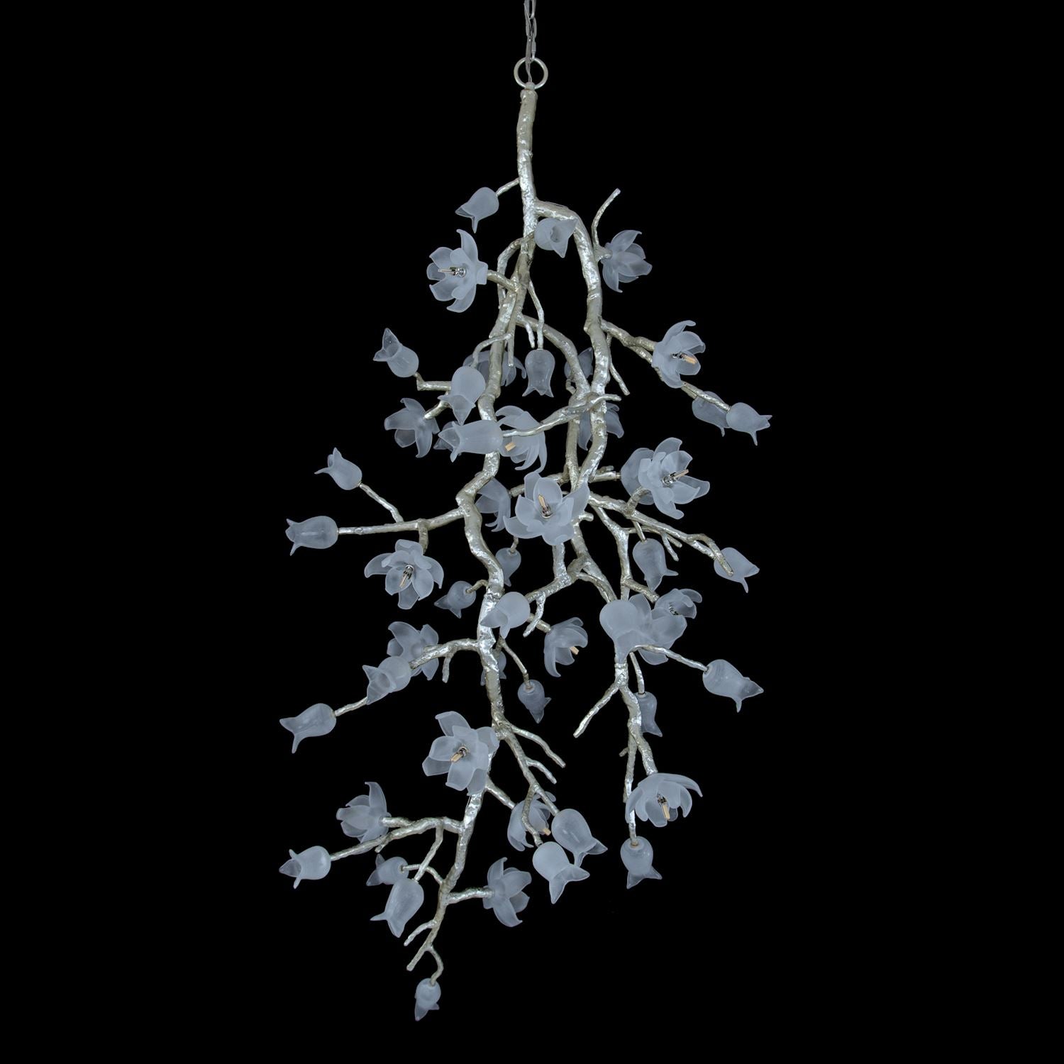 Magnolia and Tulip Twenty-One-Light Chandelier