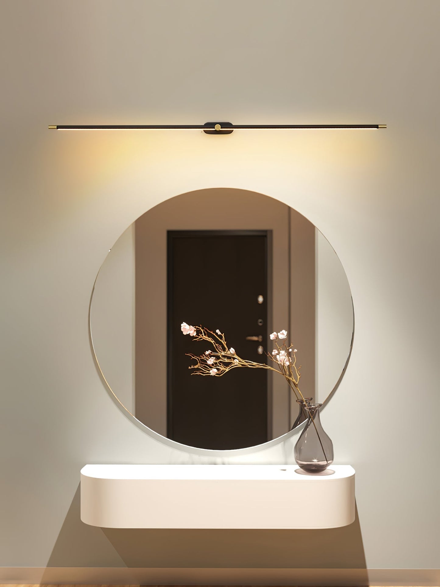 Minimalist Linear LED Vanity Wall Light