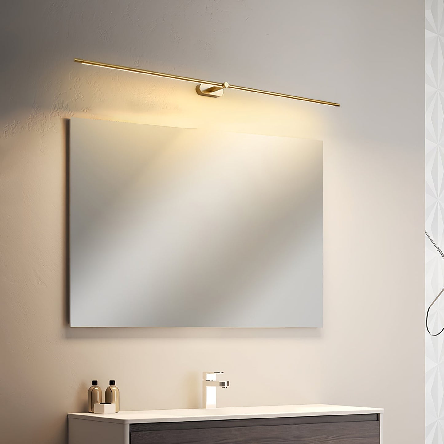 Minimalist Linear LED Vanity Wall Light