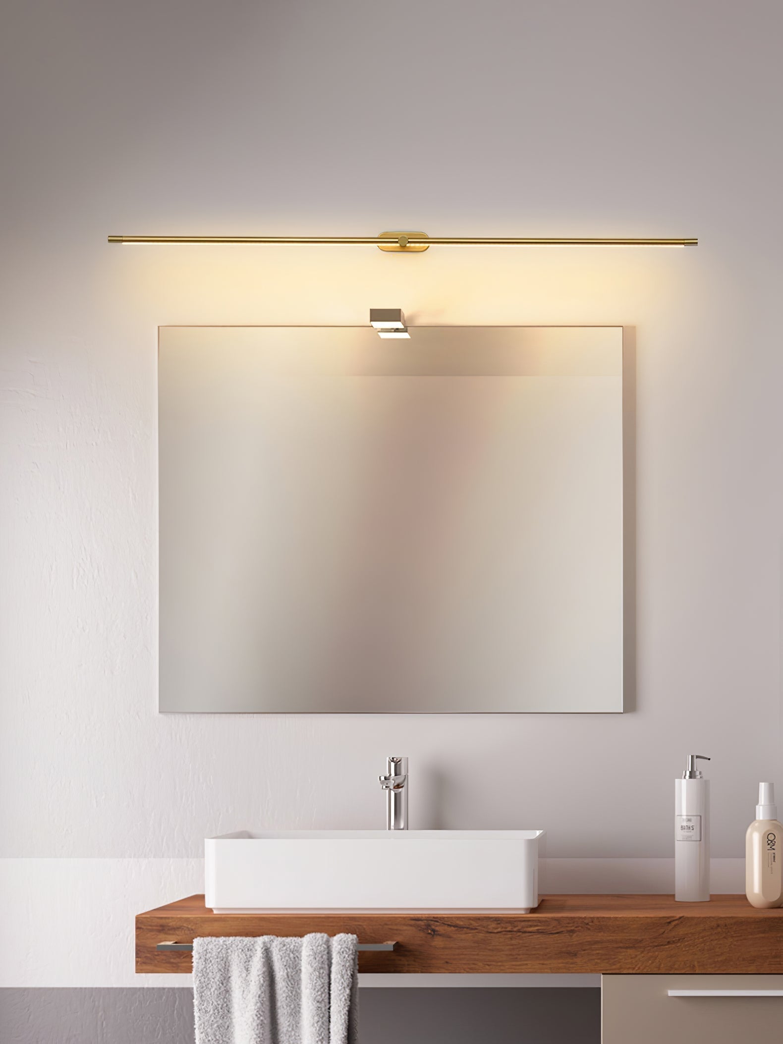 Minimalist Linear LED Vanity Wall Light