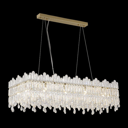 Royal Crown Twelve-Light Rectangular Chandelier / Default Title