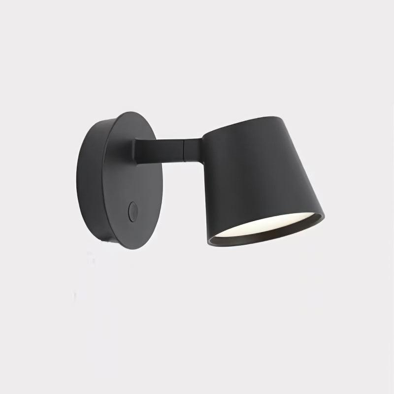 Tip Adjustable LED Wall Light / Set of 2 / Red / Warm Light