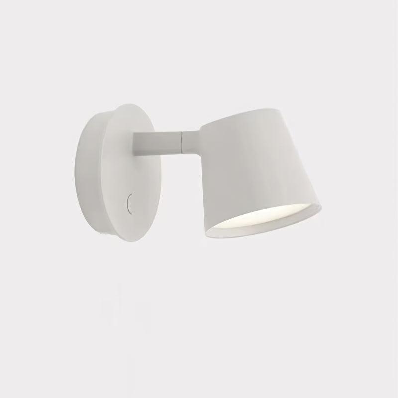 Tip Adjustable LED Wall Light / Set of 2 / Red / Cool Light